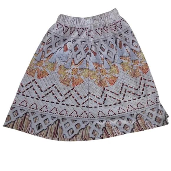 Disney Moana Girls 2PC Outfit Crop Top Skirt Costume Polynesian Size 3T 4T - Picture 4 of 12